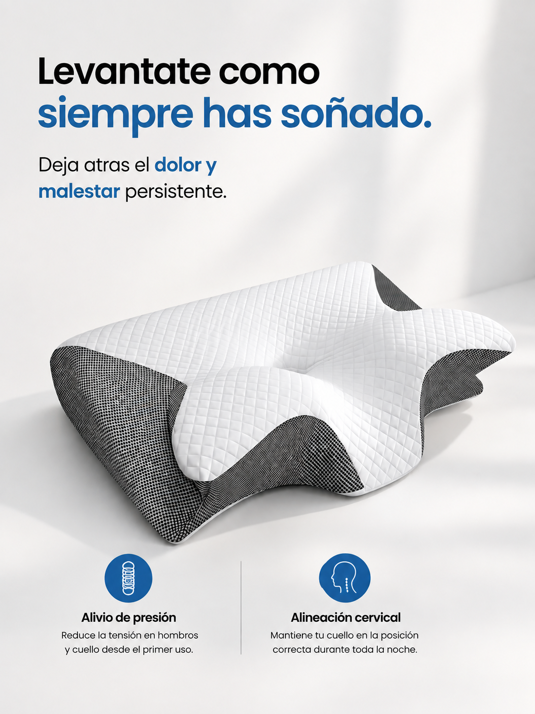 Almohada Cervical Ergonómica Nudiba™