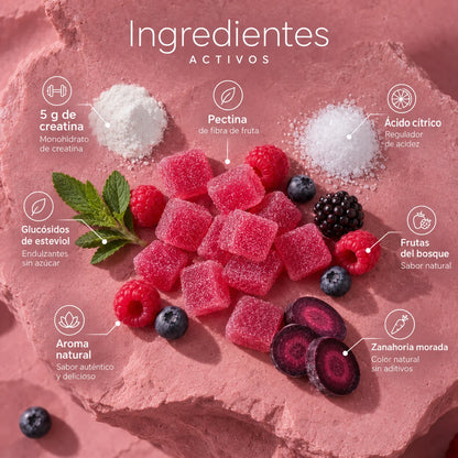 Suplemento de Creatina en gomitas