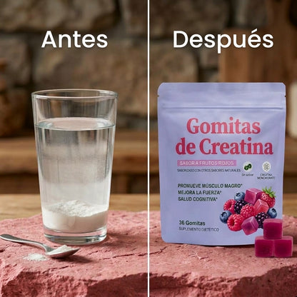 Suplemento de Creatina en gomitas