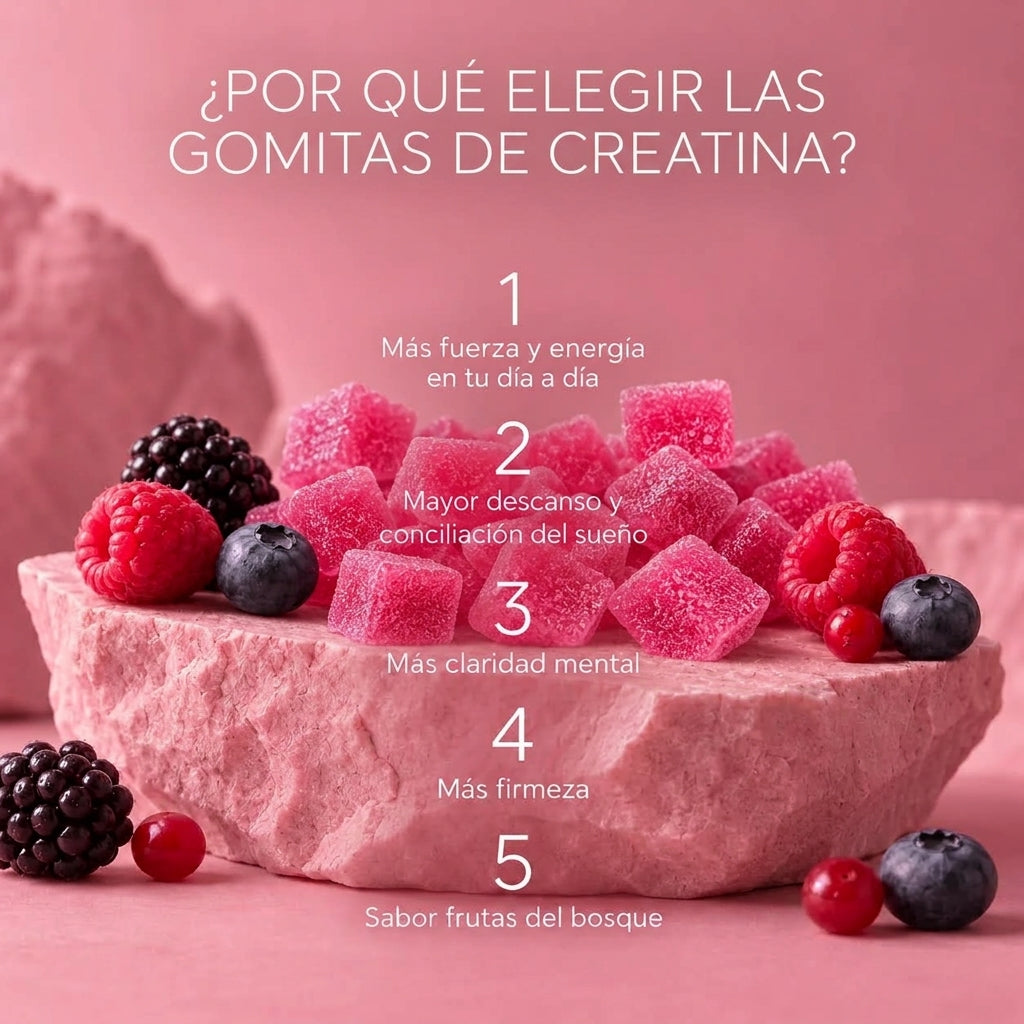 Suplemento de Creatina en gomitas